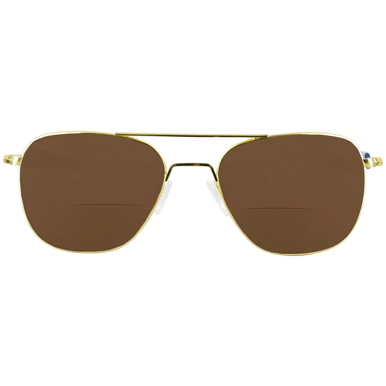 Aviator 23K Gold Bifocal Reading Sunglasses - Image 6
