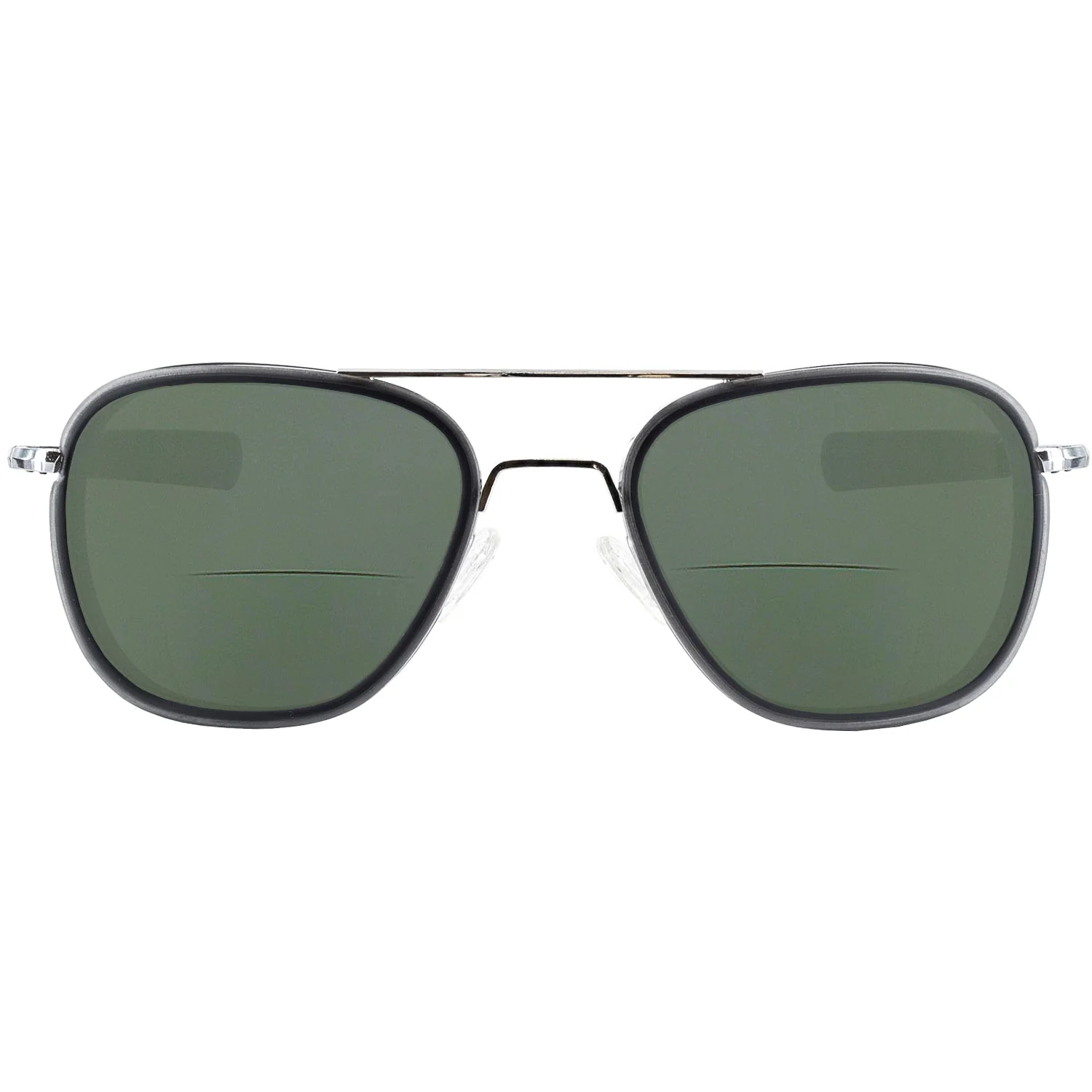 Aviator Inlay Bifocal Reading Sunglasses - Image 2