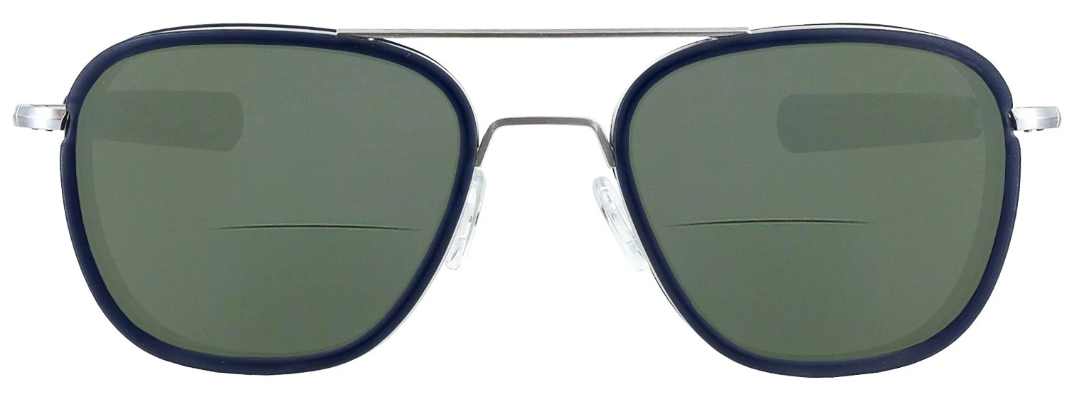Aviator Inlay Bifocal Reading Sunglasses - Image 25