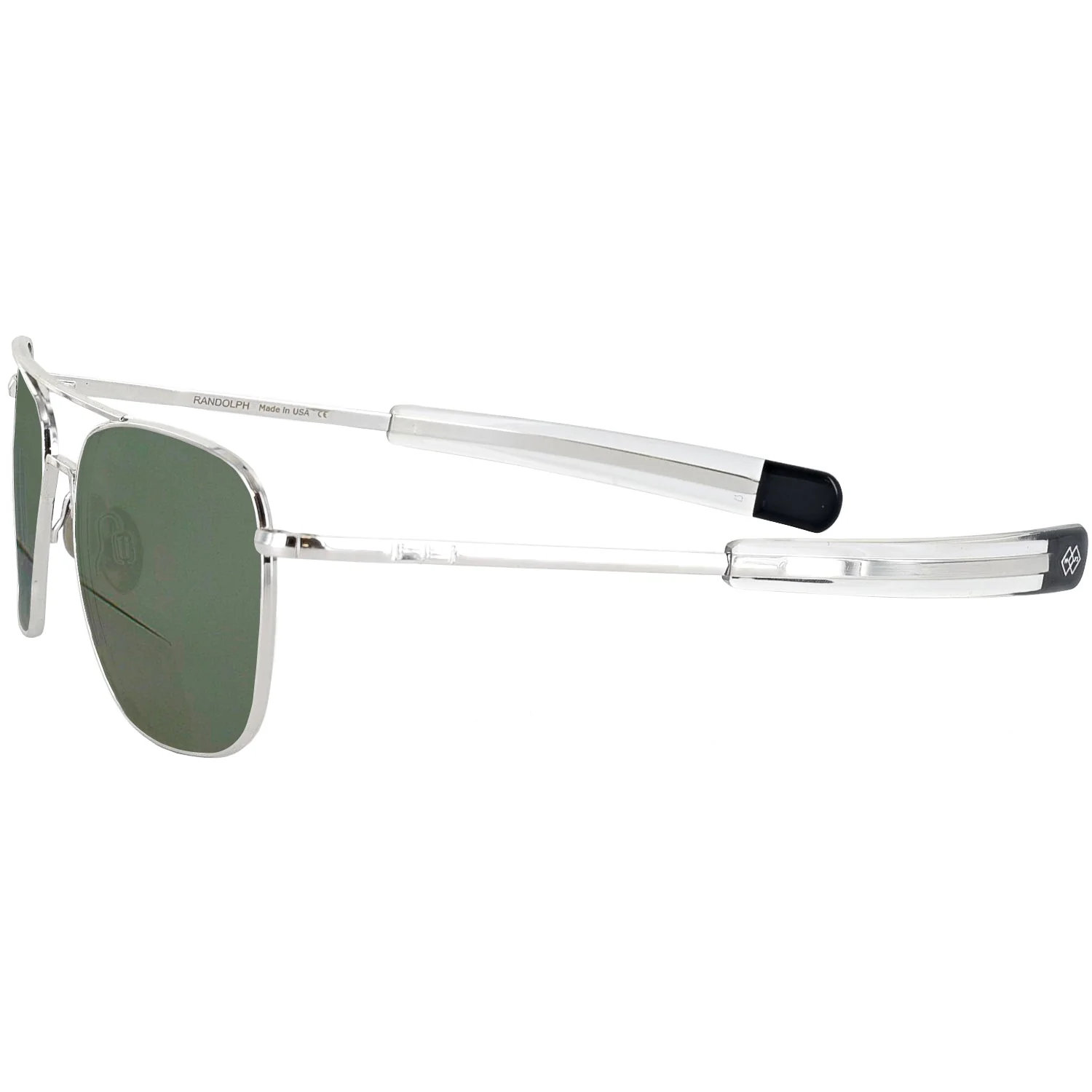 Aviator White Gold Bifocal Reading Sunglasses - Image 3