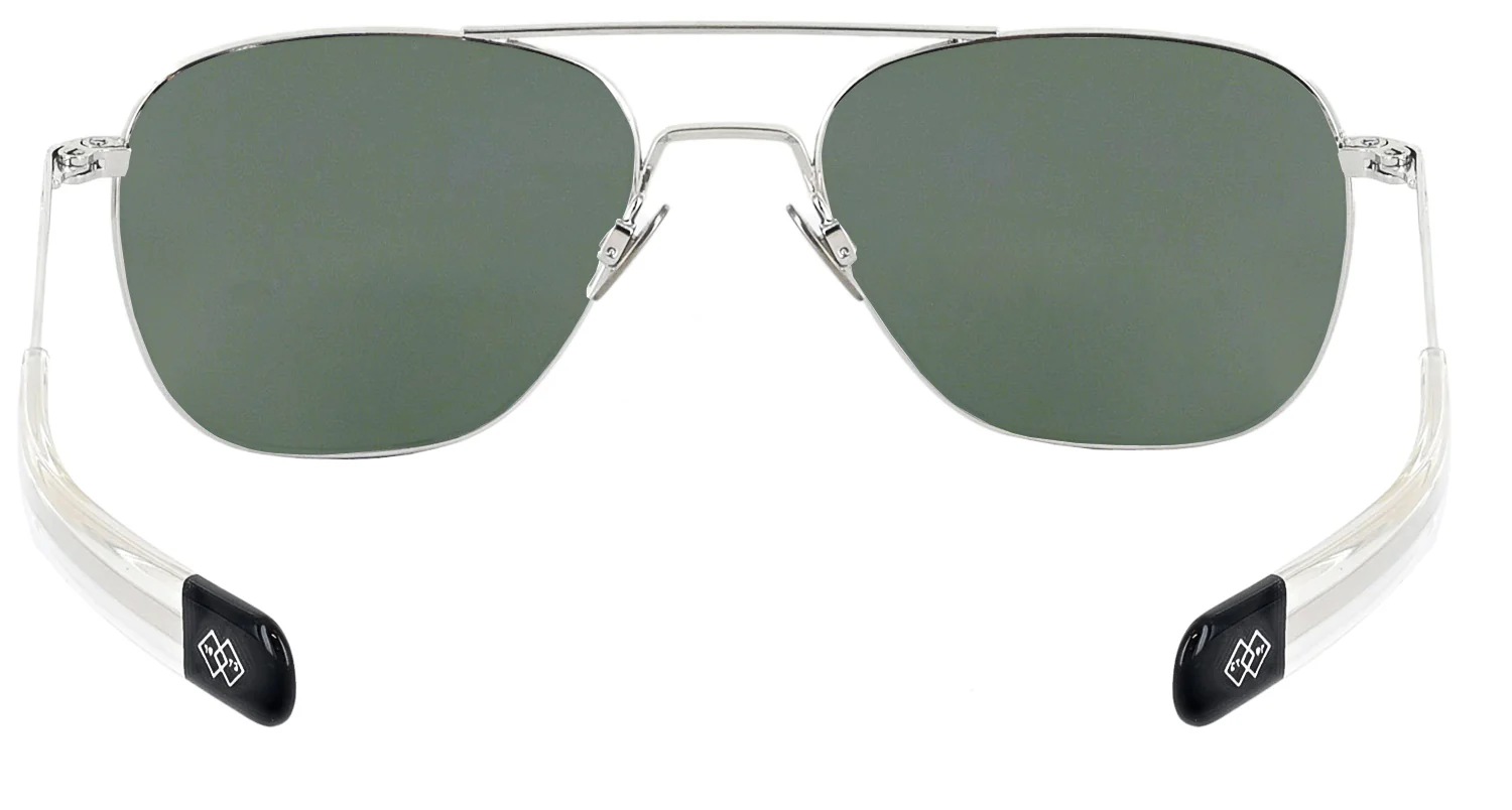 Aviator White Gold Progressive Reading Sunglasses - Image 12