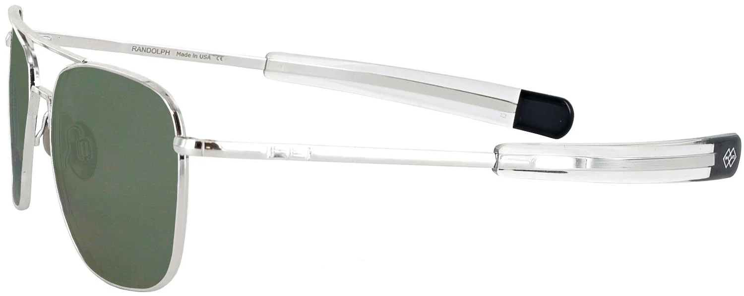 Aviator White Gold Progressive Reading Sunglasses - Image 7