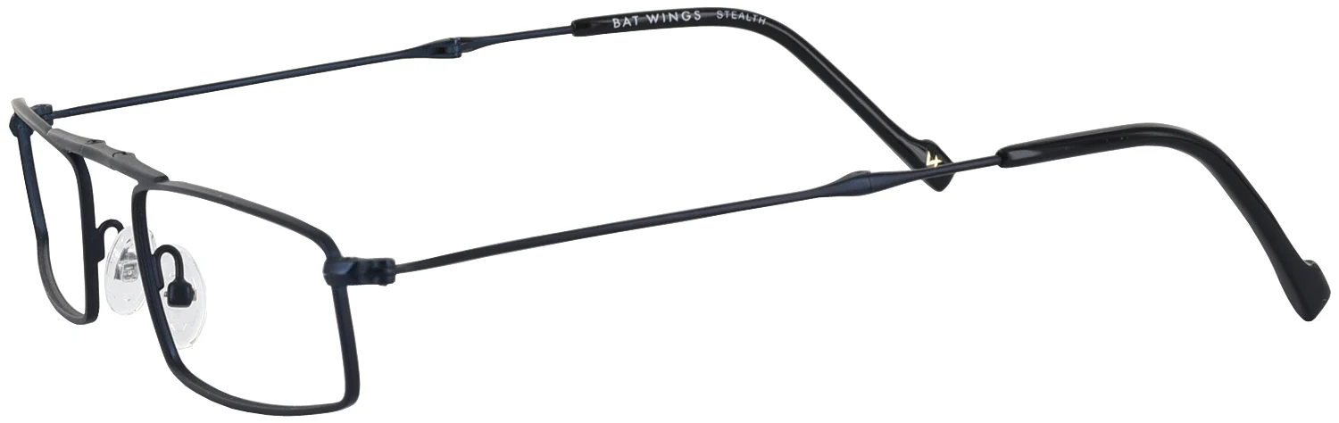 Bat Wings Stealth Single Vision Half Frame - Image 24