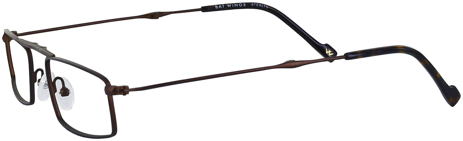 Bat Wings Stealth Single Vision Half Frame - Image 28