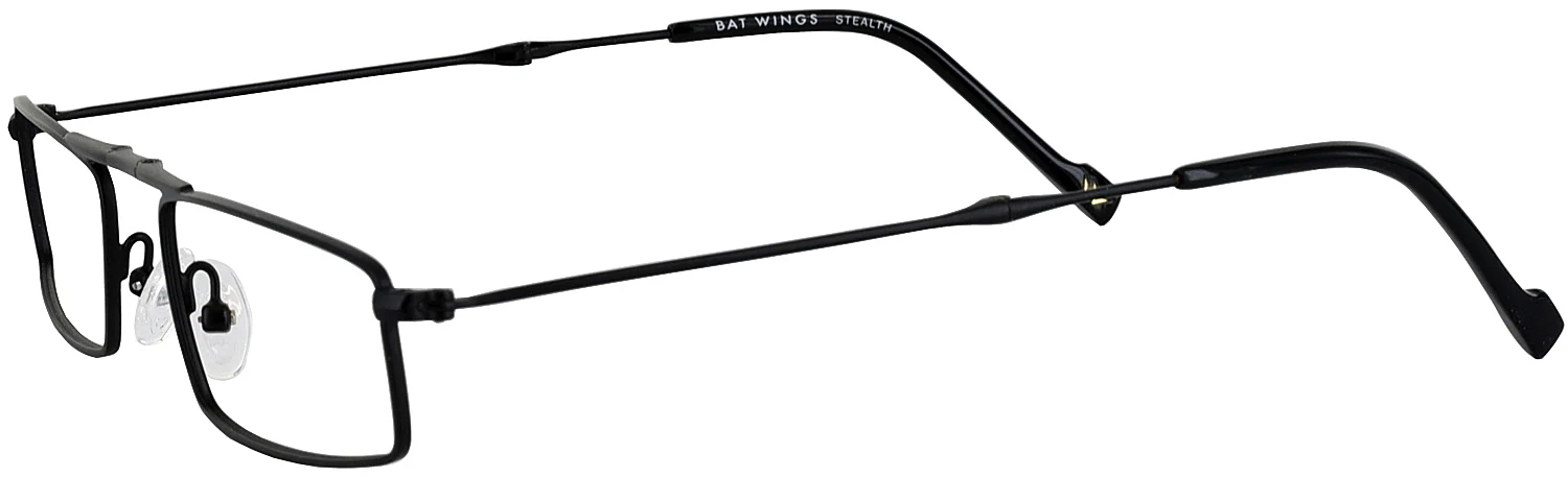 Bat Wings Stealth Single Vision Half Frame - Image 40