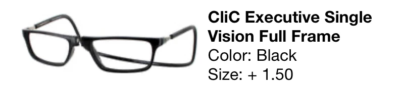 CliC Executive Single Vision Full Frame - Image 43