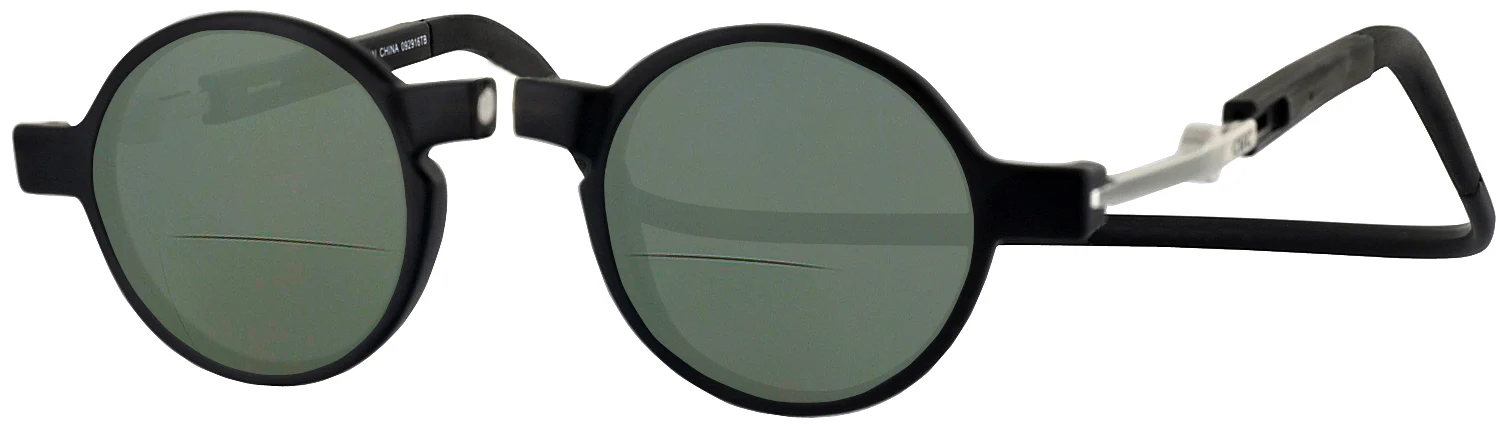 CliC FLEX Round Bifocal Reading Sunglasses - Image 2