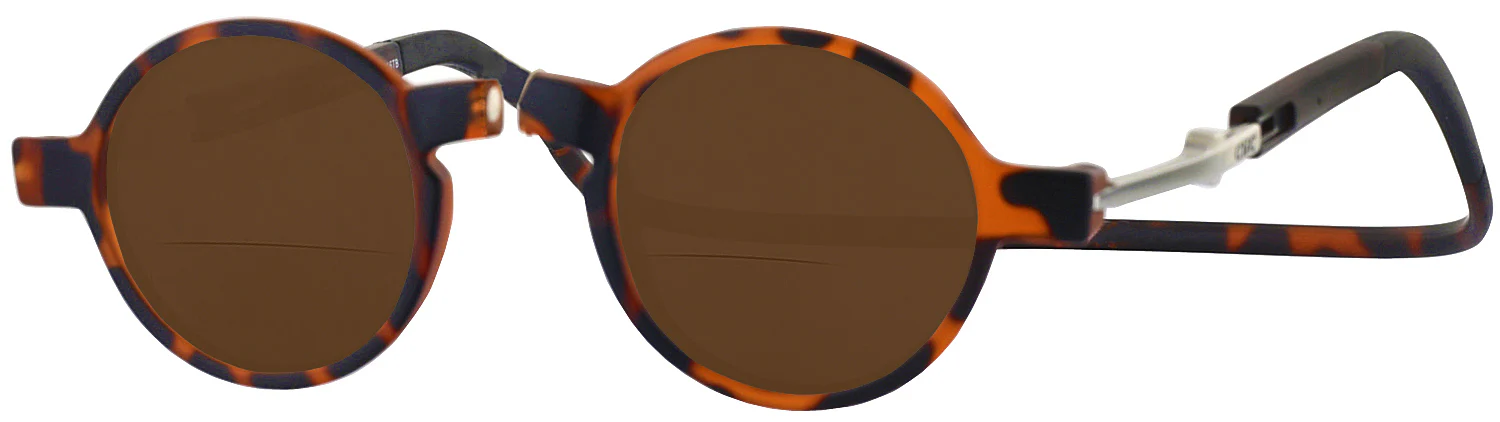 CliC FLEX Round Bifocal Reading Sunglasses - Image 7