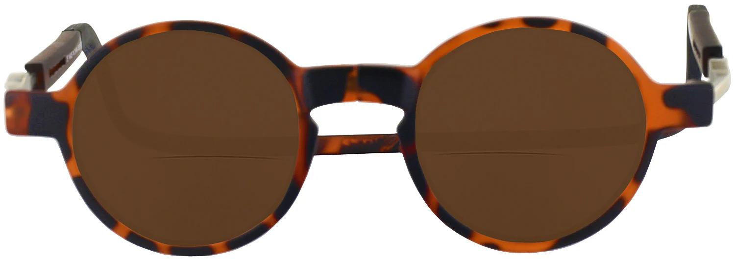 CliC FLEX Round Bifocal Reading Sunglasses - Image 8