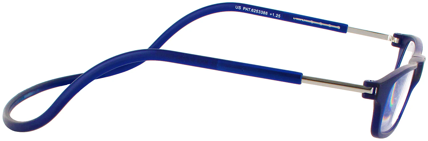 CliC Magnetic Reading Glasses: Single Vision Half Frame - Image 100