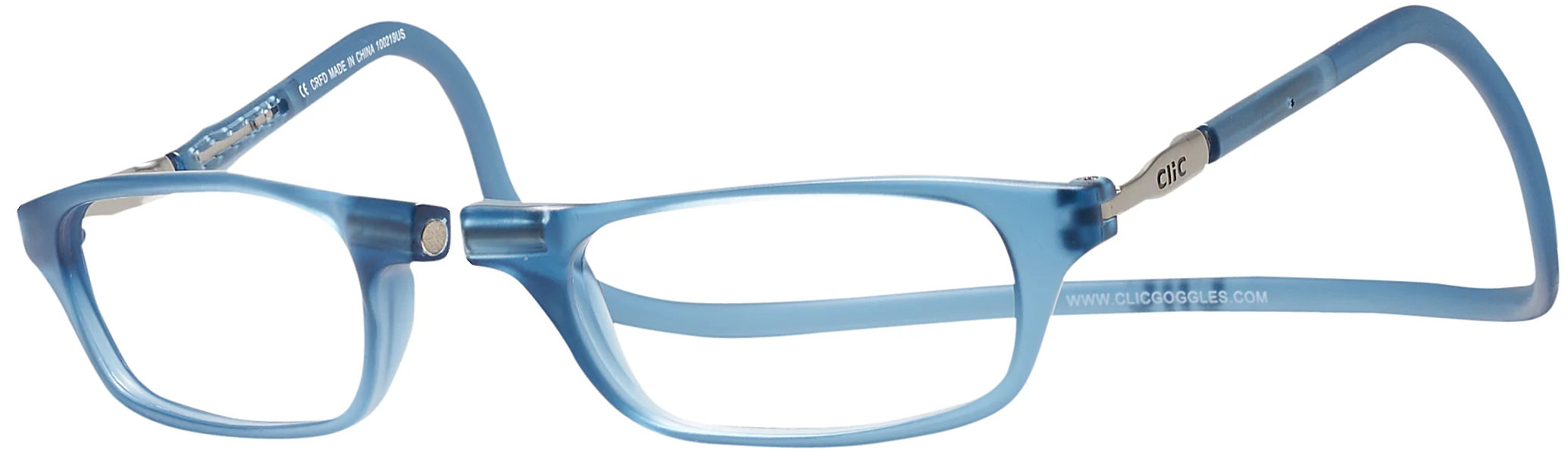 CliC Magnetic Reading Glasses: Single Vision Half Frame - Image 115