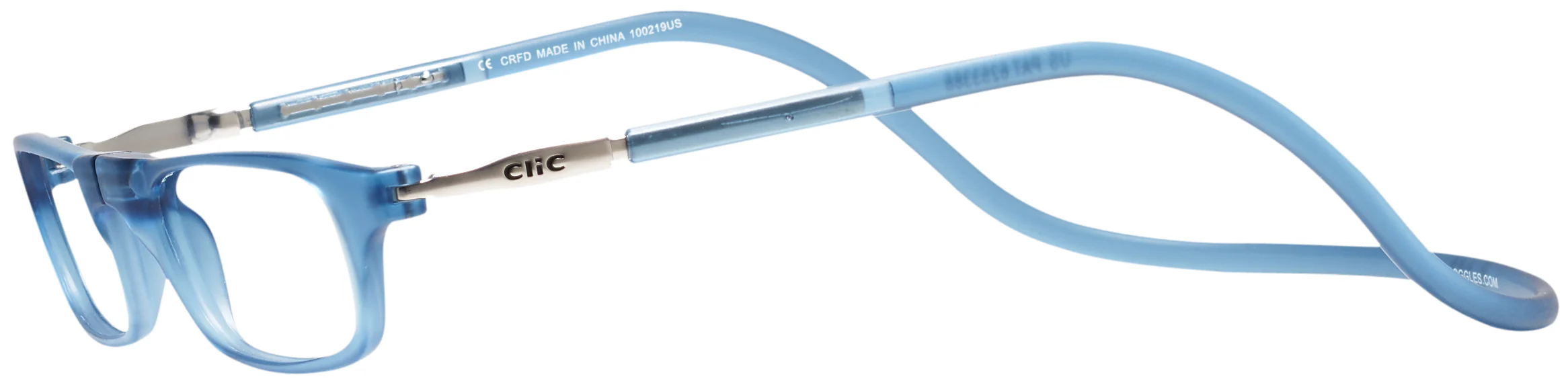 CliC Magnetic Reading Glasses: Single Vision Half Frame - Image 117