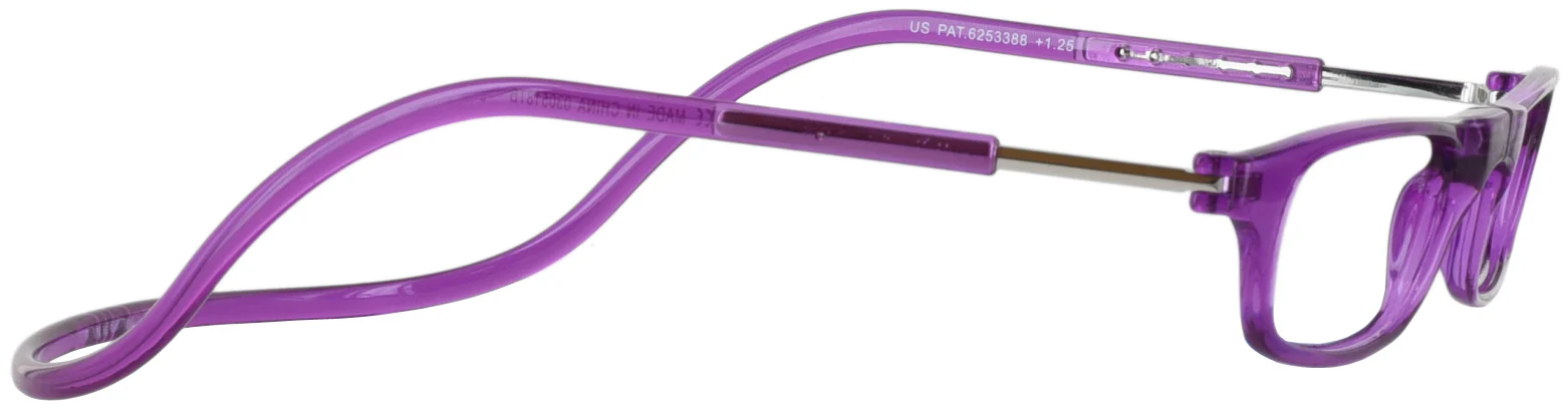 CliC Magnetic Reading Glasses: Single Vision Half Frame - Image 124