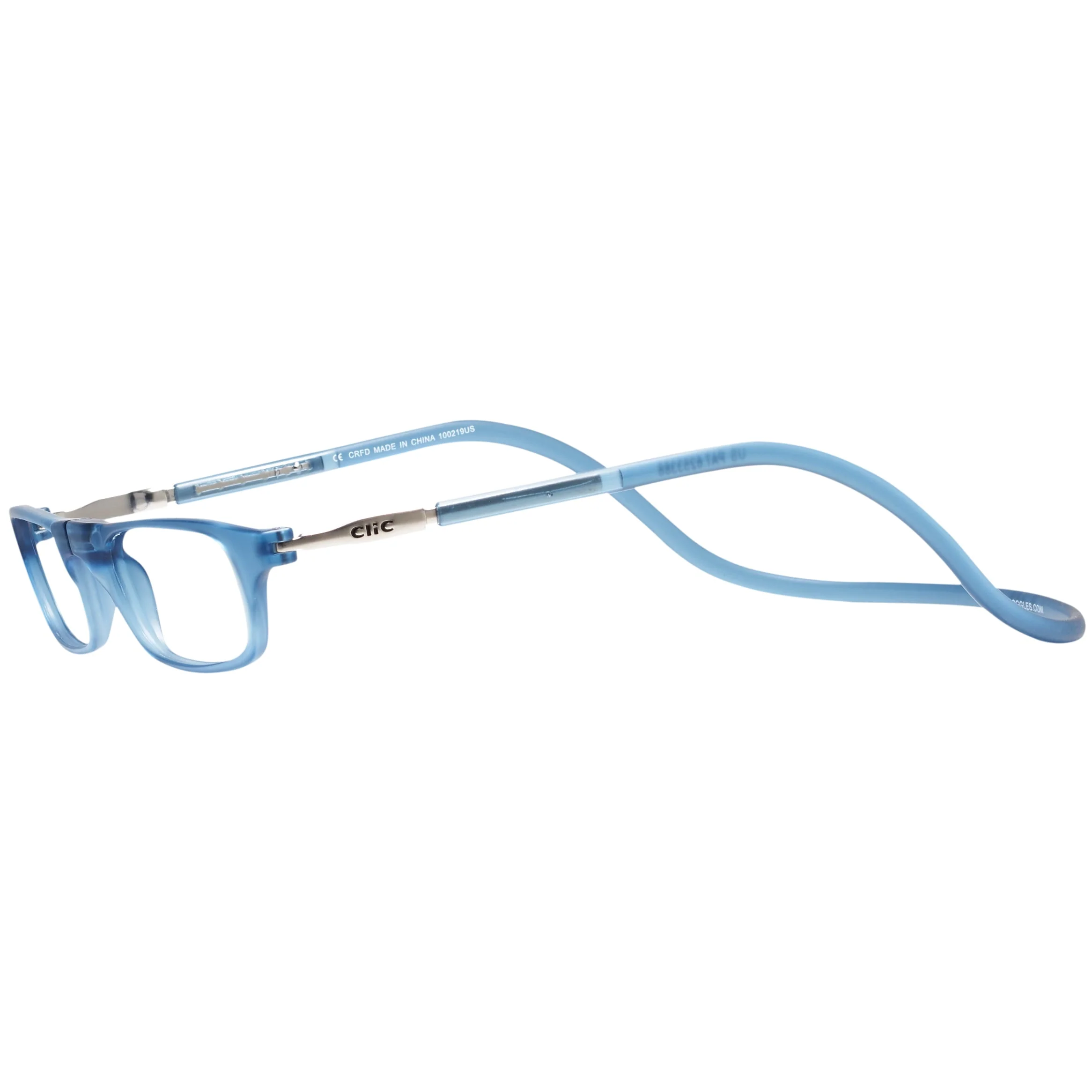 CliC Magnetic Reading Glasses: Single Vision Half Frame - Image 200