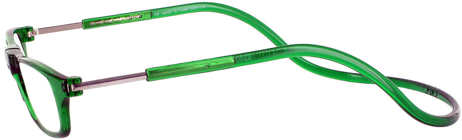 CliC Magnetic Reading Glasses: Single Vision Half Frame - Image 93