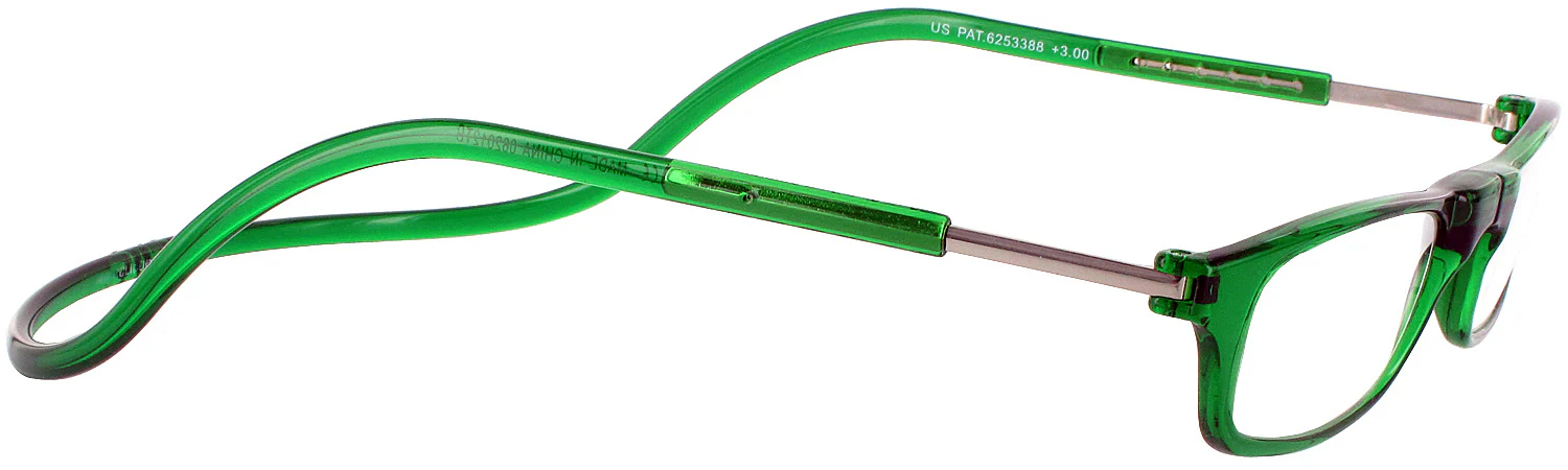 CliC Magnetic Reading Glasses: Single Vision Half Frame - Image 95