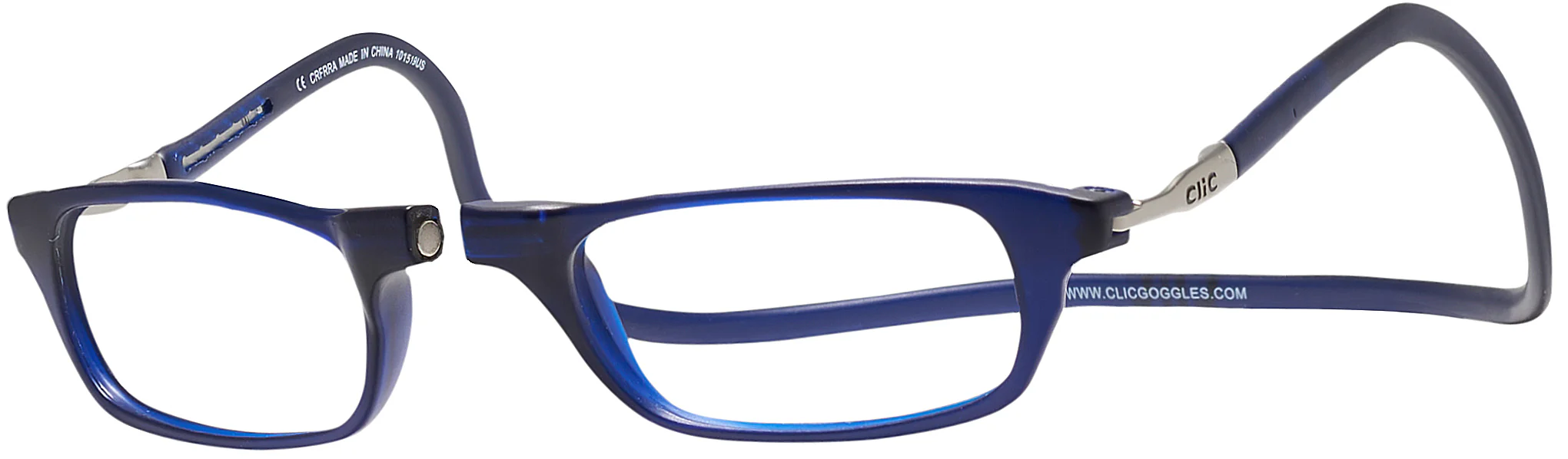 CliC Magnetic Reading Glasses: Single Vision Half Frame - Image 96