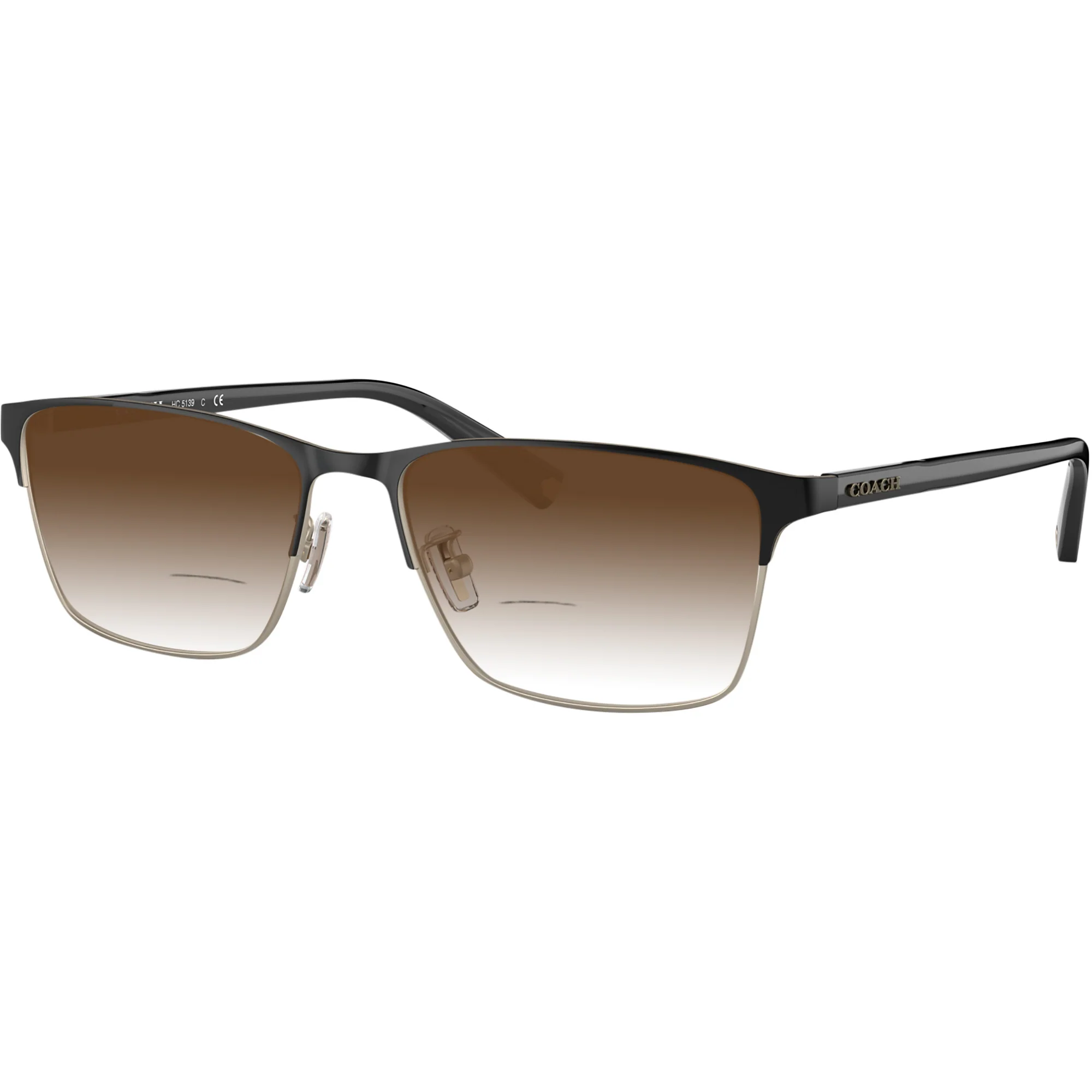 Coach 5139 w/ Gradient Bifocal Reading Sunglasses - Image 4