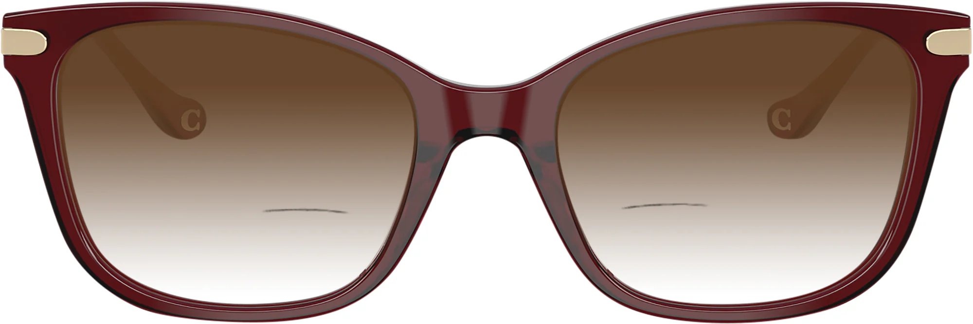 Coach 6261BU w/ Gradient Bifocal Reading Sunglasses - Image 2