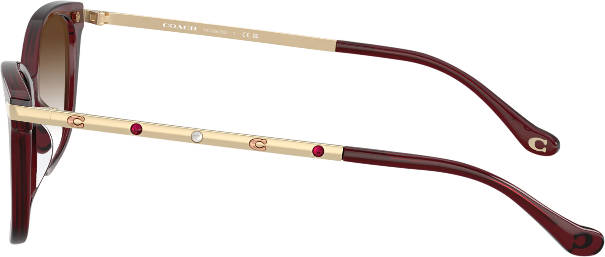 Coach 6261BU w/ Gradient Progressive Reading Sunglasses - Image 3