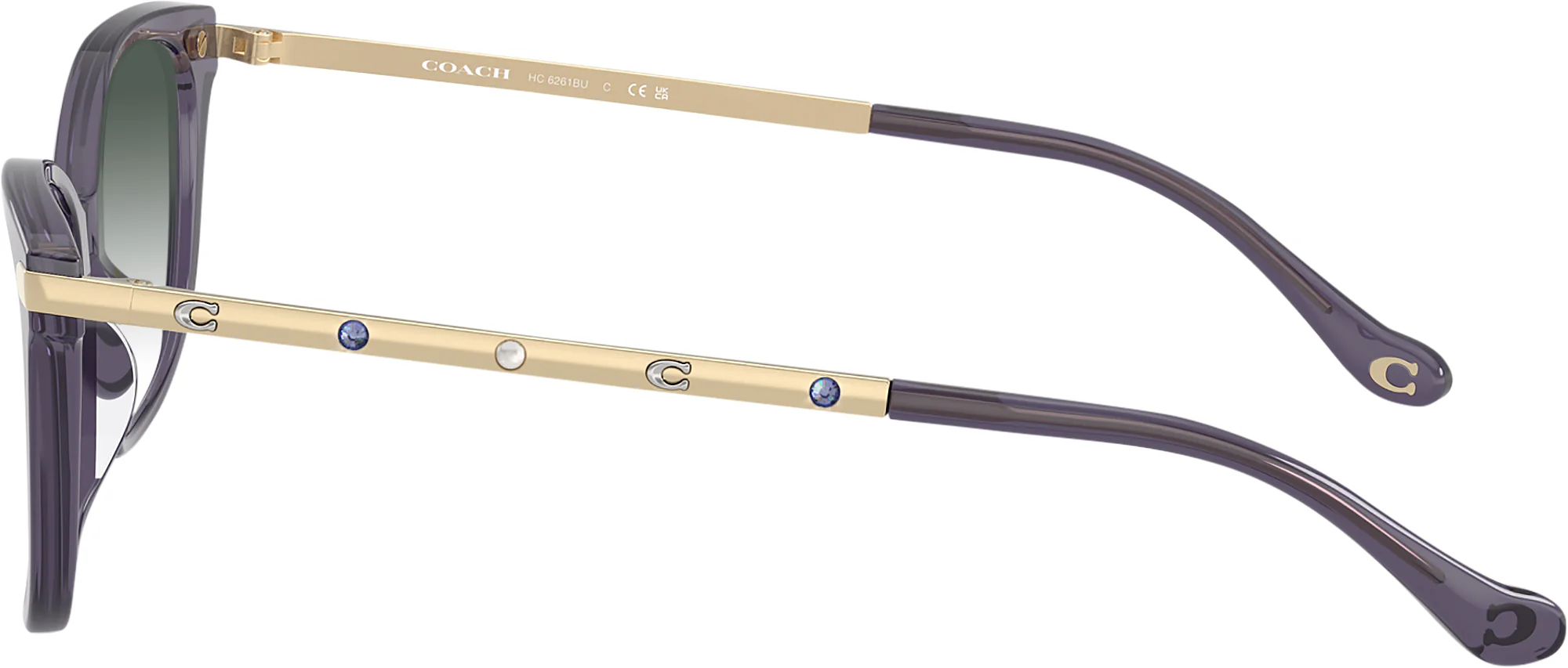 Coach 6261BU w/ Gradient Progressive Reading Sunglasses - Image 6