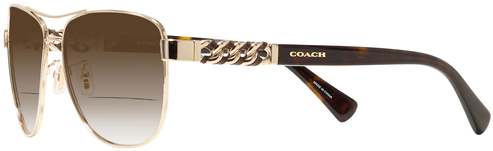 Coach 7056Q w/ Gradient Bifocal Reading Sunglasses - Image 3