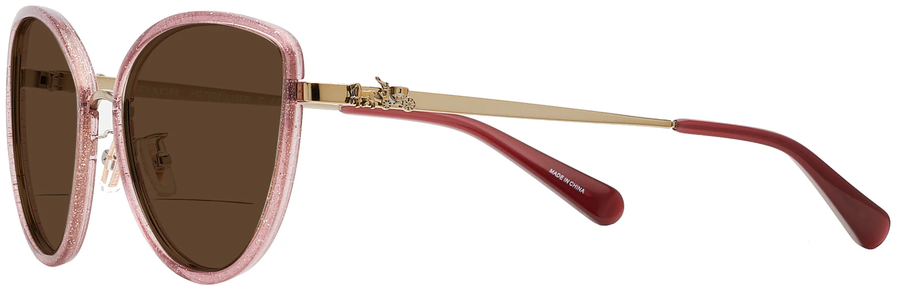 Coach 7093 Bifocal Reading Sunglasses - Image 3