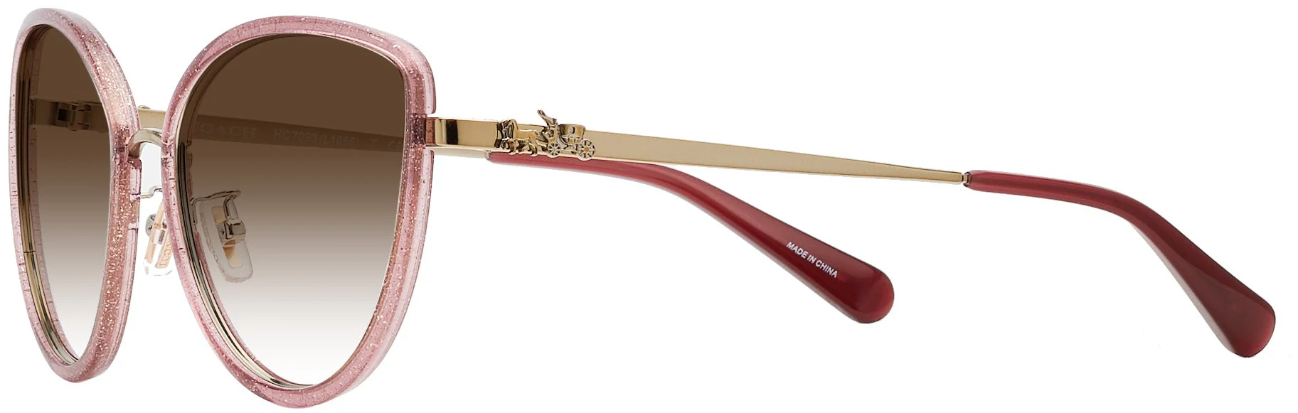 Coach 7093 Progressive No Line Reading Sunglasses W/GRADIENT - Image 3
