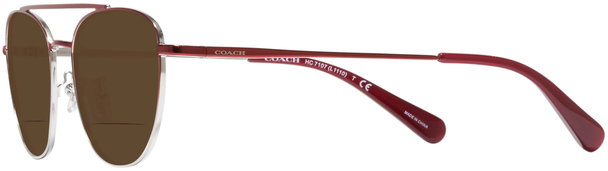 Coach 7107 Bifocal Reading Sunglasses - Image 3