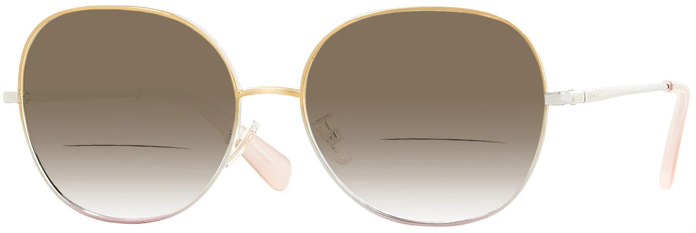 Coach 7108 w/ Gradient Bifocal Reading Sunglasses