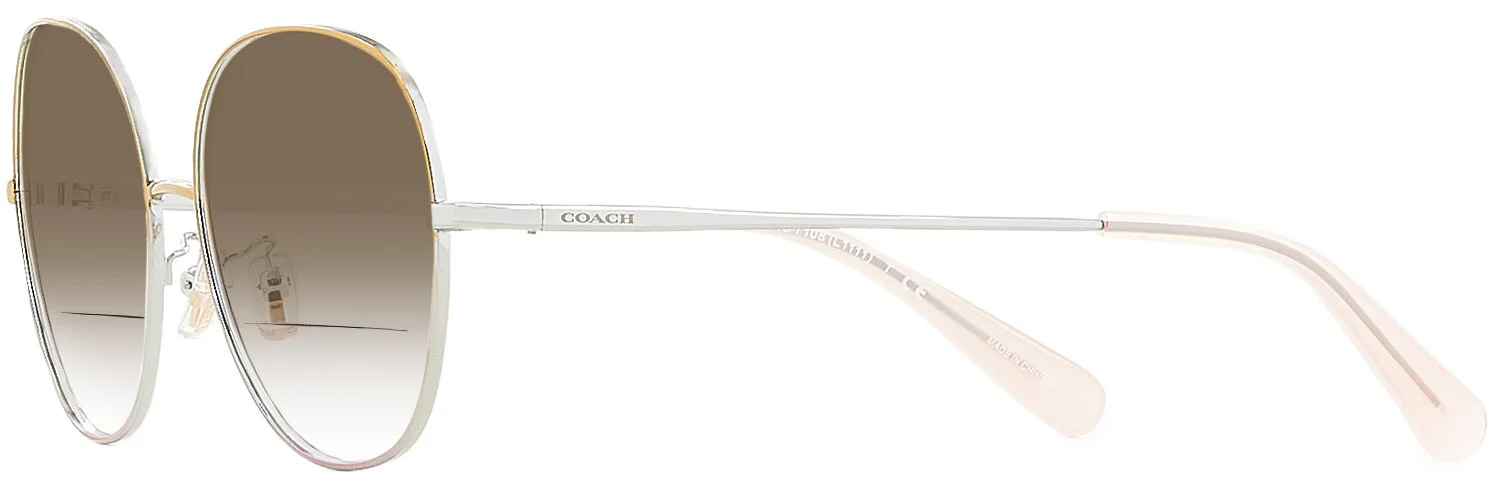 Coach 7108 w/ Gradient Bifocal Reading Sunglasses - Image 3