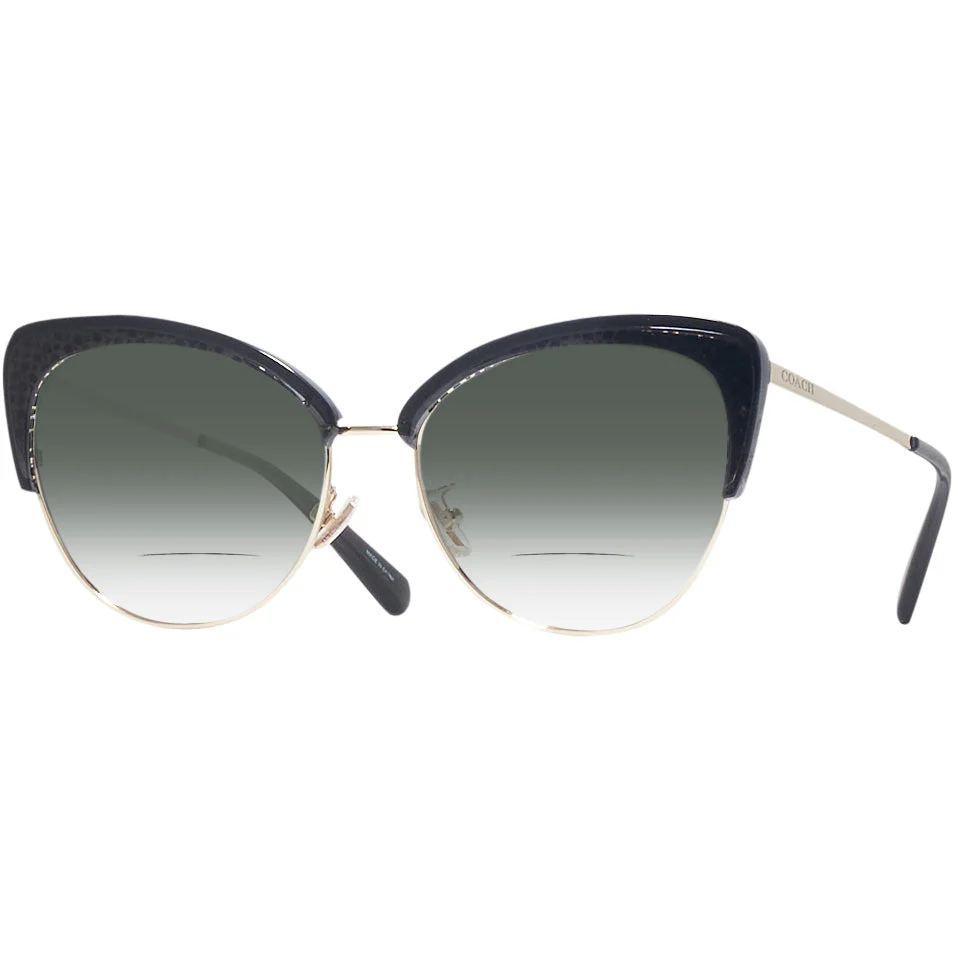 Coach 7110 w/ Gradient Bifocal Reading Sunglasses