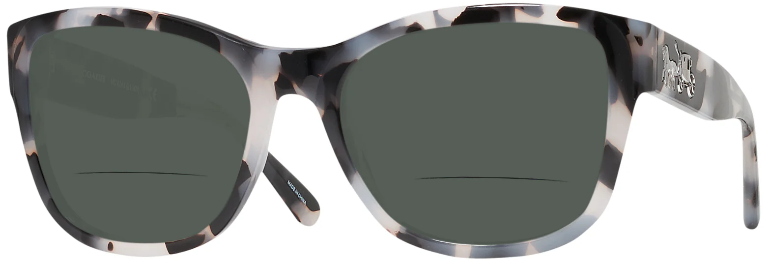 Coach 8243 Bifocal Reading Sunglasses