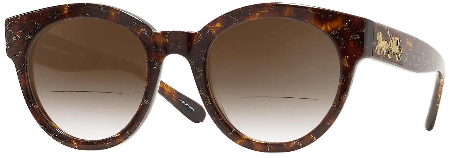 Coach 8265 w/ Gradient Bifocal Reading Sunglasses - Image 11