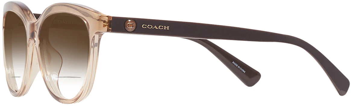 Coach 8285U w/ Gradient Bifocal Reading Sunglasses - Image 3