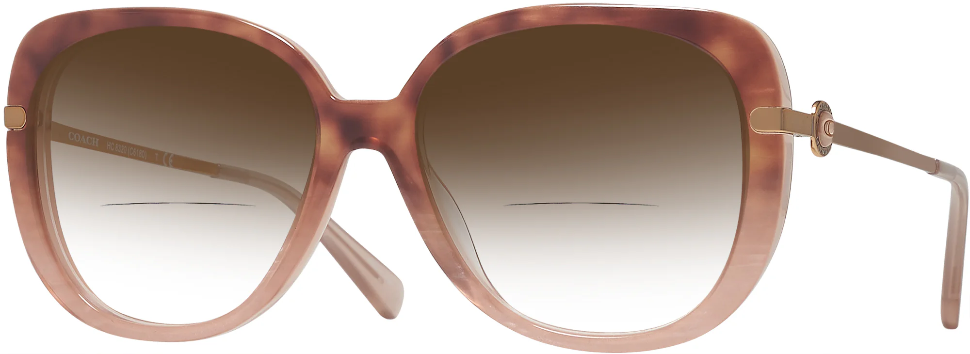 Coach 8320 w/ Gradient Bifocal Reading Sunglasses - Image 24
