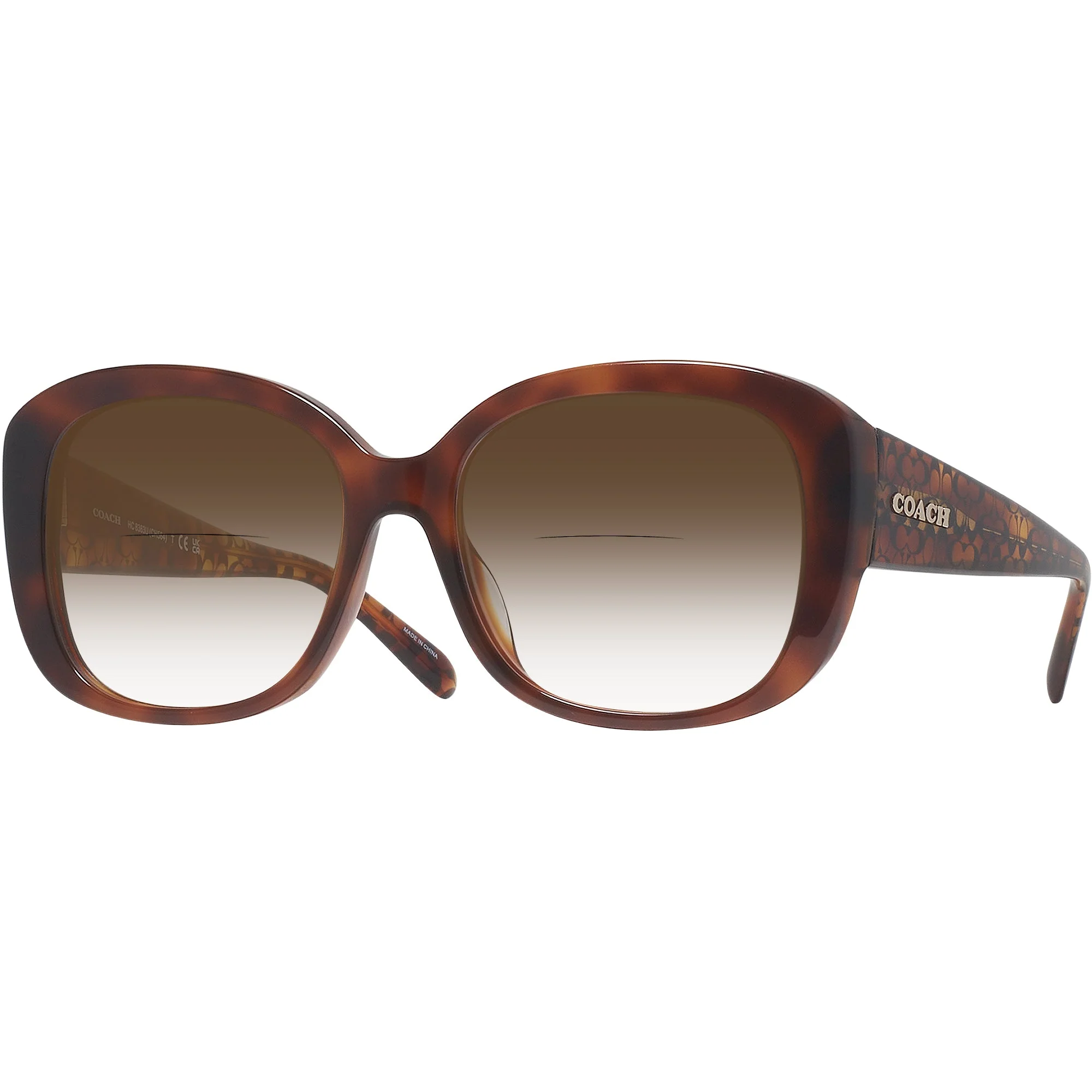 Coach 8363U w/ Gradient Bifocal Reading Sunglasses - Image 5