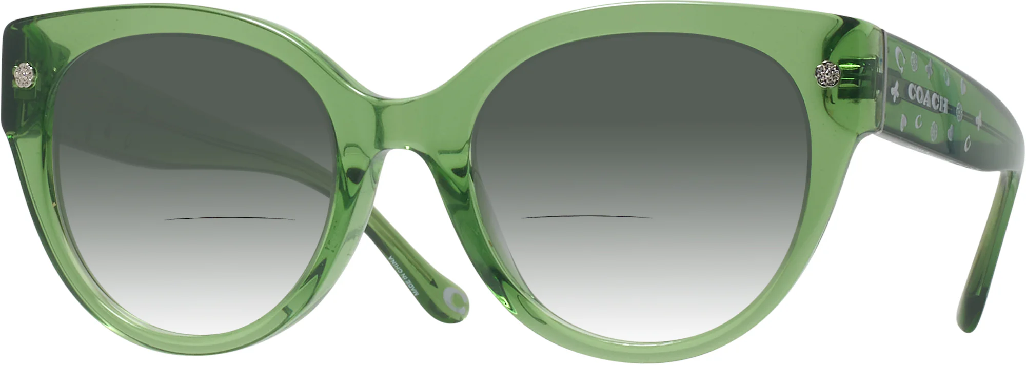 Coach 8393U w/ Gradient Bifocal Reading Sunglasses - Image 15