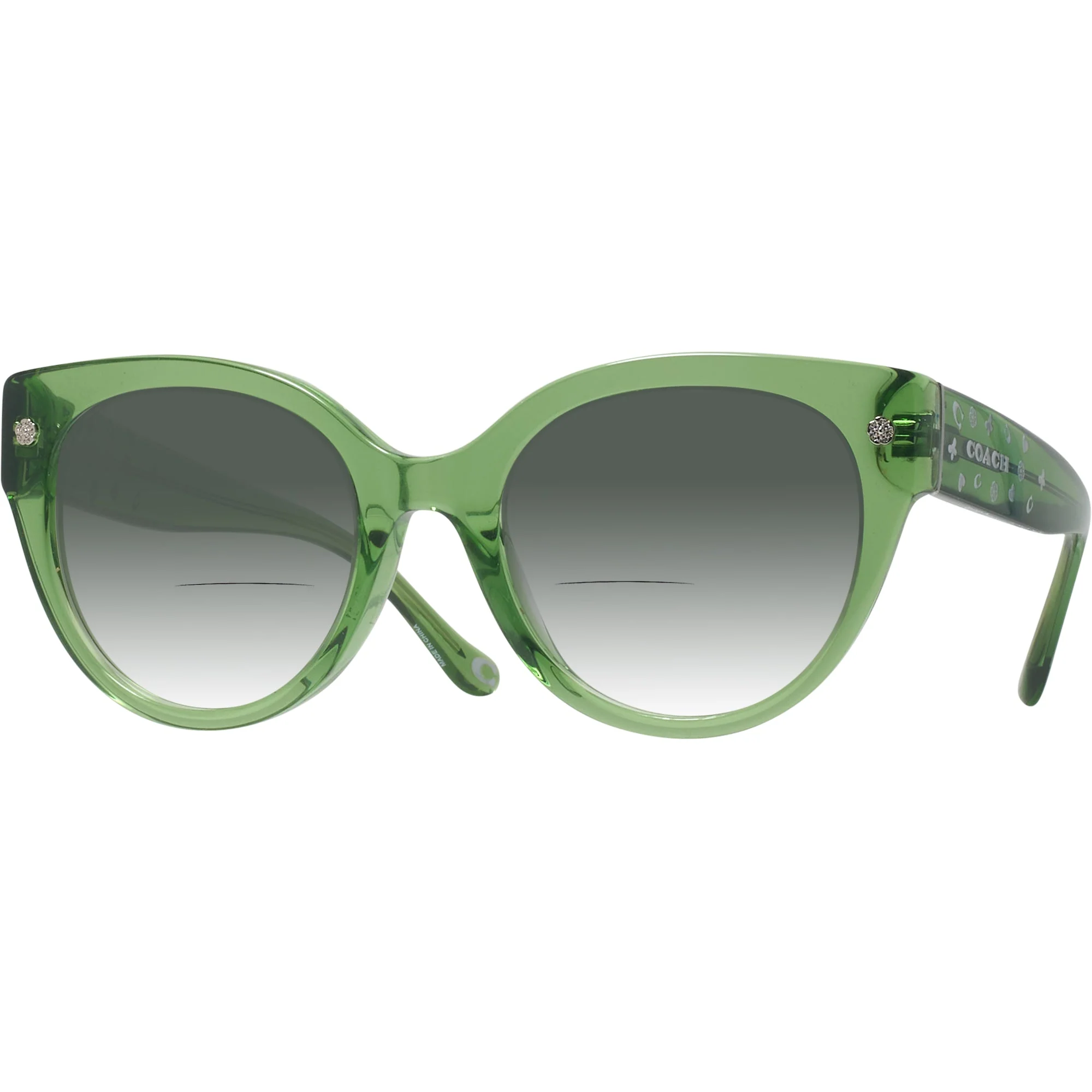 Coach 8393U w/ Gradient Bifocal Reading Sunglasses - Image 5