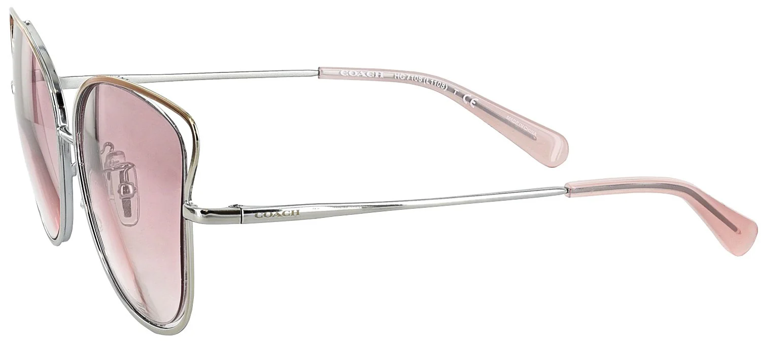 Coach 7106 Rose Progressive No Line Reading Sunglasses with Gradient - Image 3