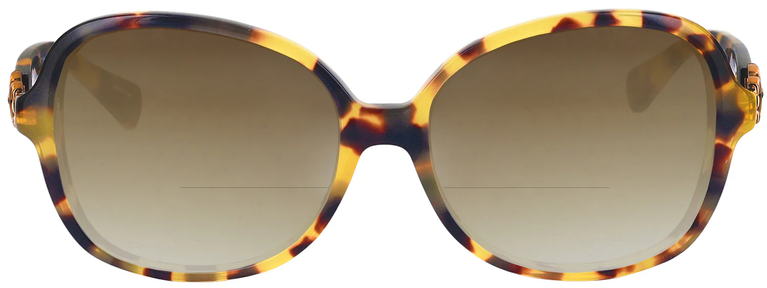 Coach 8123 w/ Gradient Bifocal Reading Sunglasses - Image 2