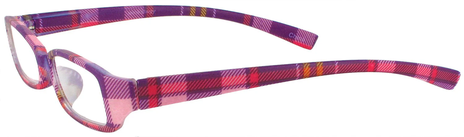 Color Me Plaid Single Vision Half Frame - Image 15