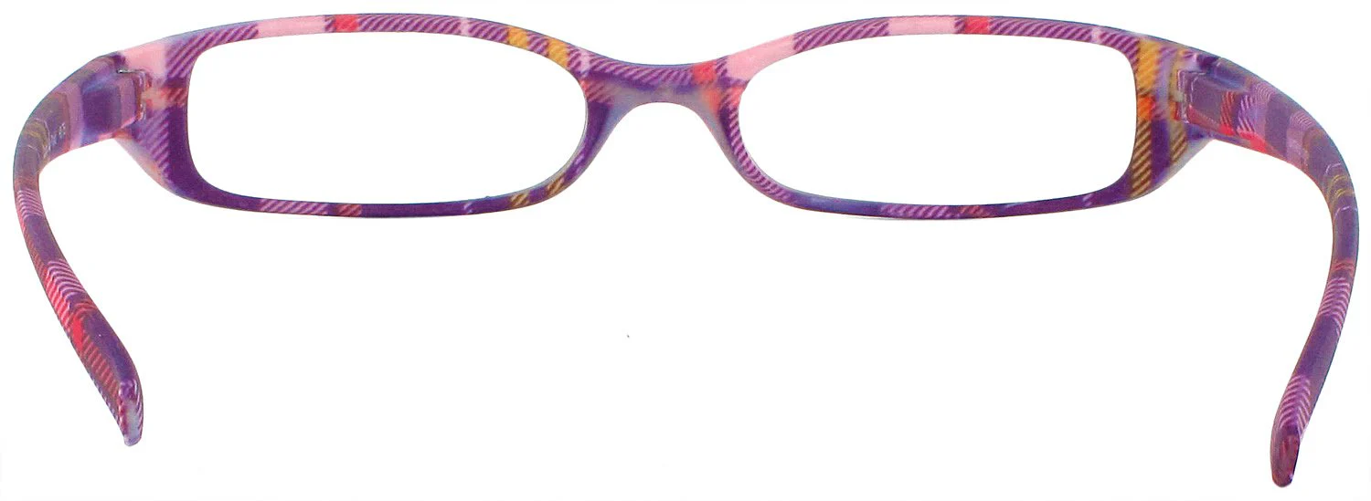 Color Me Plaid Single Vision Half Frame - Image 16