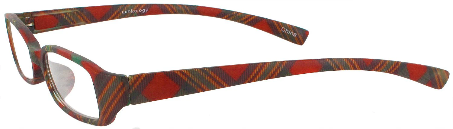 Color Me Plaid Single Vision Half Frame - Image 3