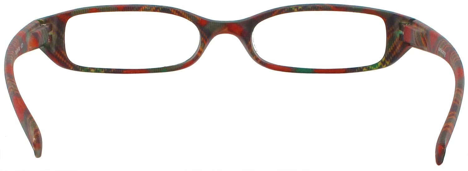 Color Me Plaid Single Vision Half Frame - Image 4