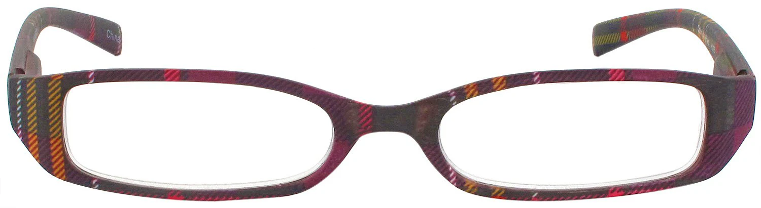 Color Me Plaid Single Vision Half Frame - Image 6