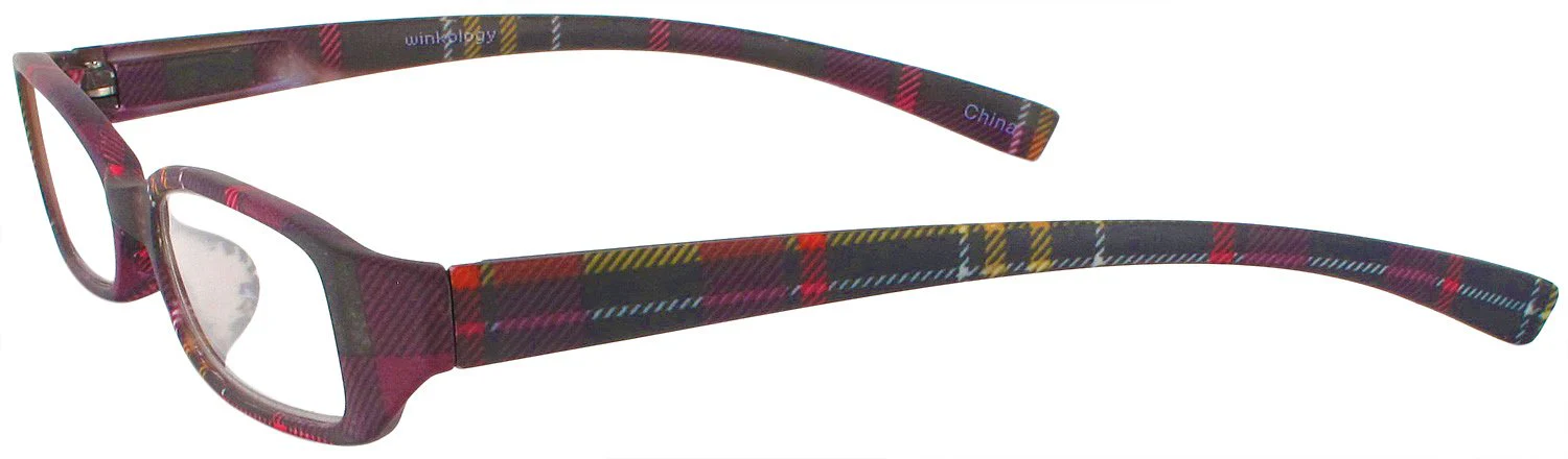 Color Me Plaid Single Vision Half Frame - Image 7