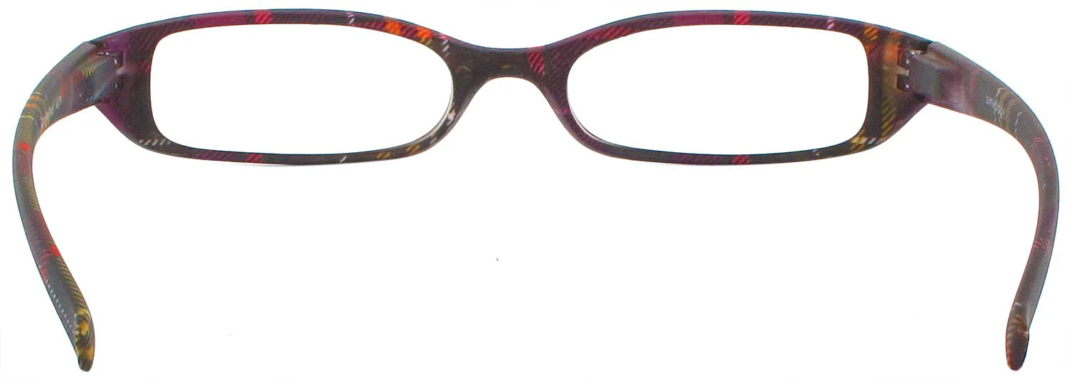 Color Me Plaid Single Vision Half Frame - Image 8