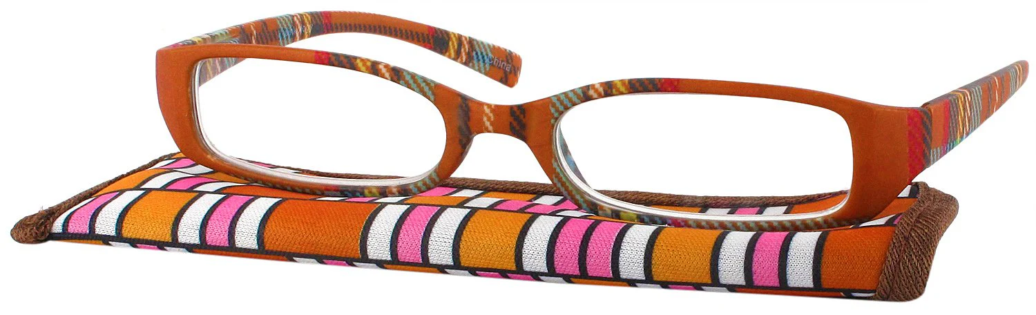 Color Me Plaid Single Vision Half Frame - Image 9