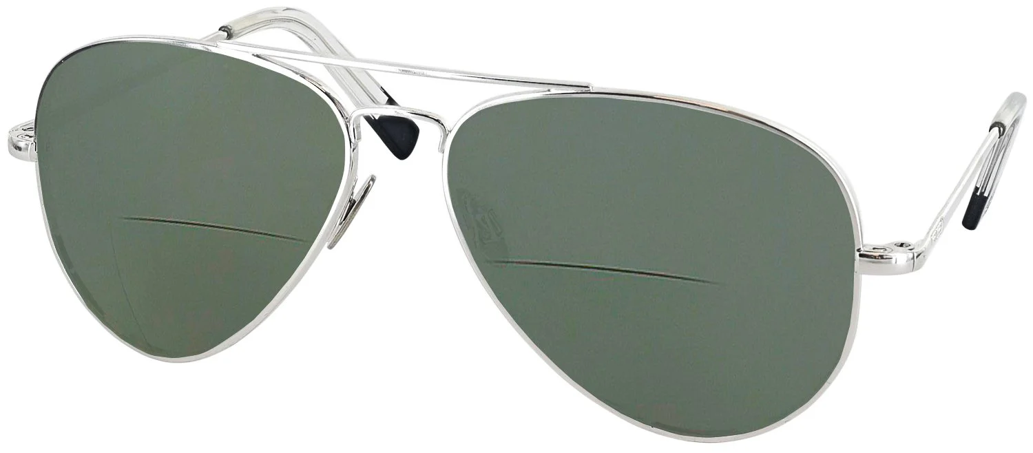 Concorde White Gold Bifocal Reading Sunglasses